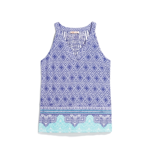 SKIES ARE BLUE
Edgar Border Print Knit Top - Picture 1 of 1